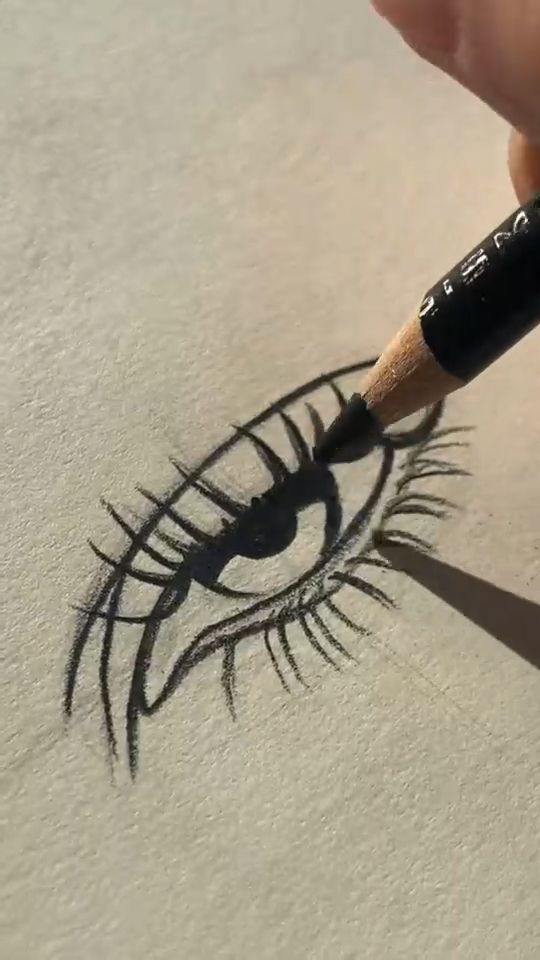 How to draw eyelashes tutorial , Easy drawing ideas ,