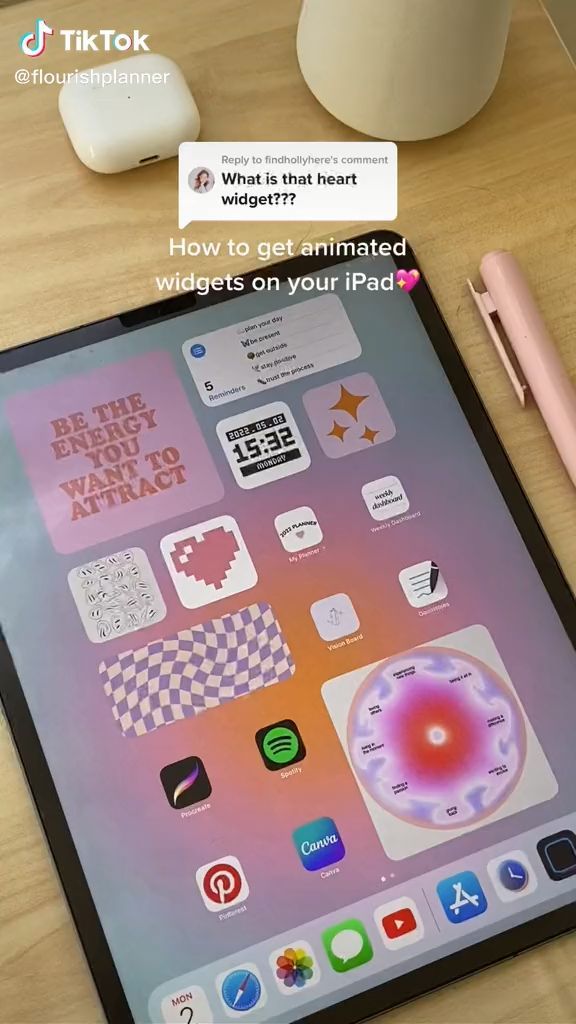How to get animated widgets on your iPad