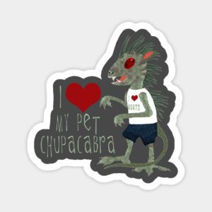 I Love My Pet Chupacabra Magnet HD Wallpaper