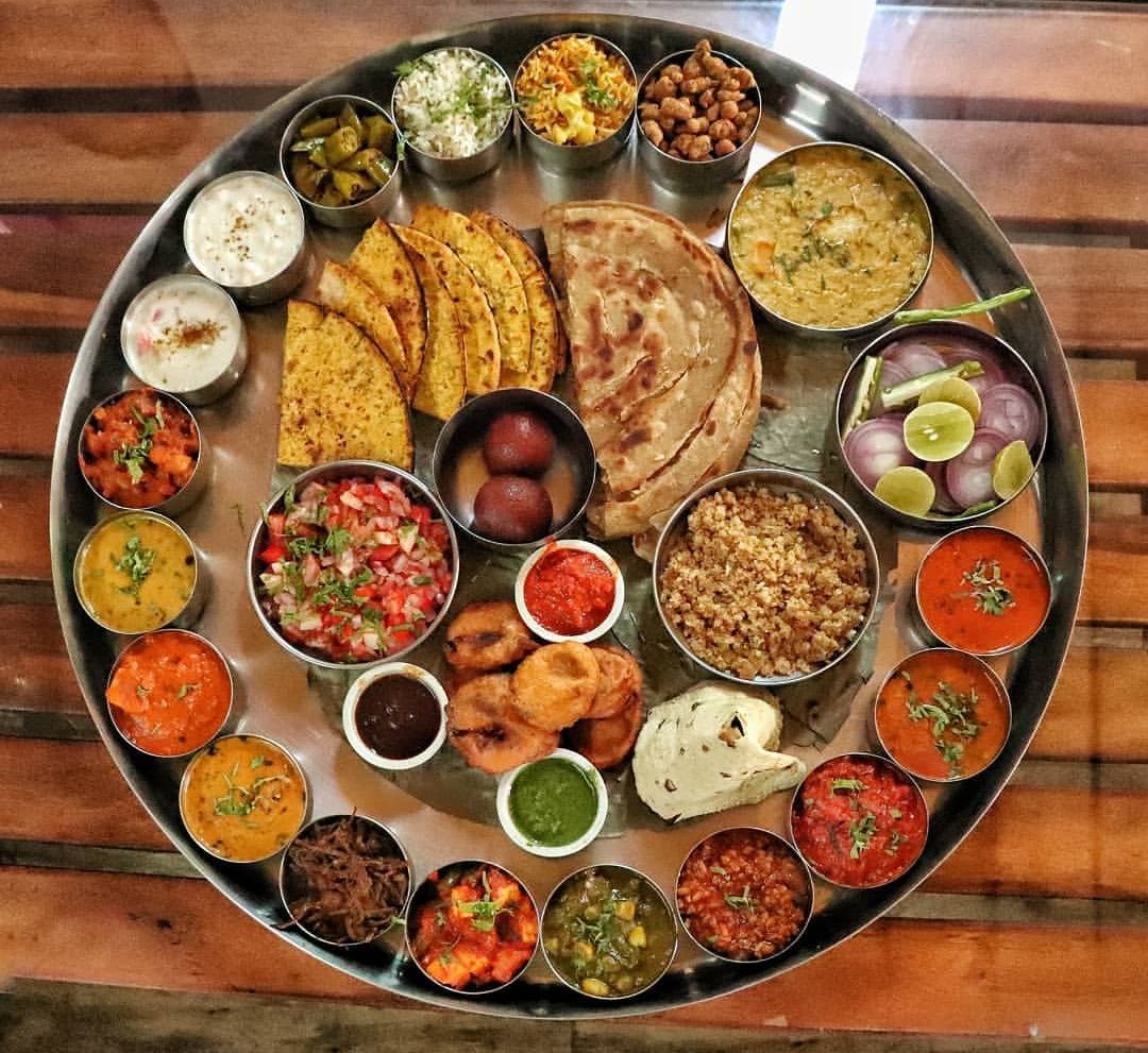 [I ate] Vegetarian Thali HD Wallpaper