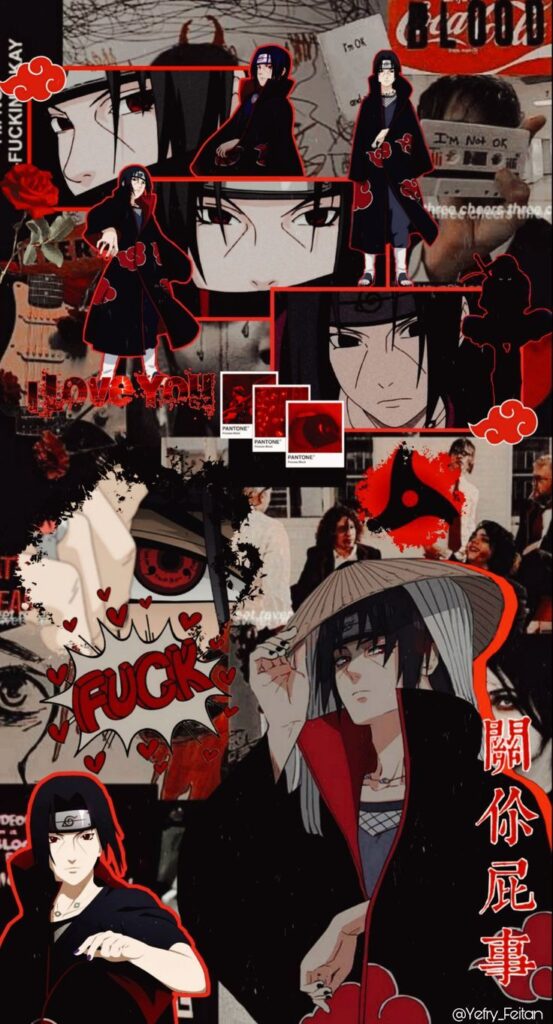 🔥Itachi Uchiha🔥 | Anime Akatsuki, Wallpaper Naruto Shippuden, Anime Shadow