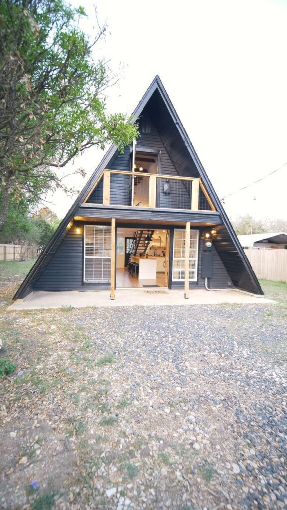 Incredible 487Sqft Aframe Tiny House Images