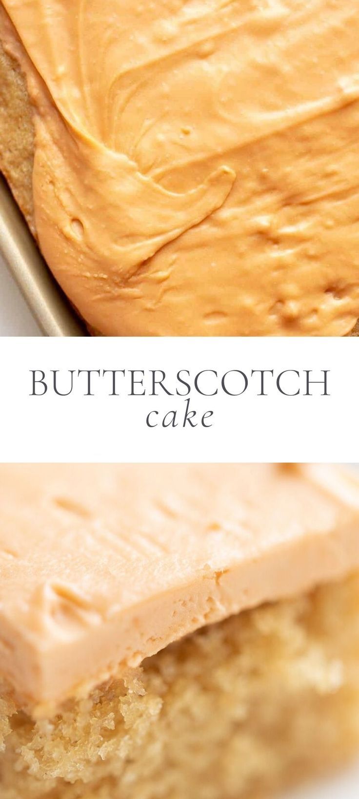 Incredible Old-Fashioned Butterscotch Cake | Julie Blanner