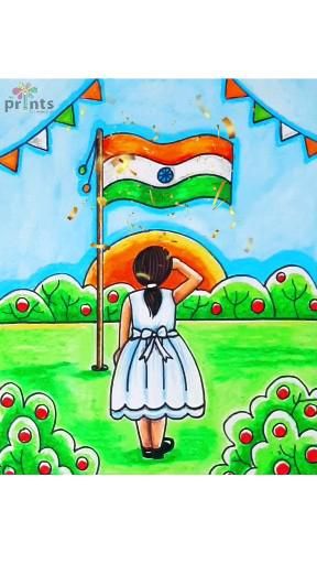 Independence Day Drawing India 15Th August Drawing Images