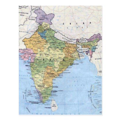 India Map Postcard Images