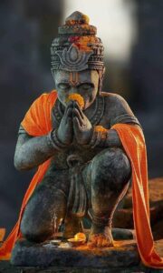 Jai Sri Rama Bhaktha Veera Hanuman HD Wallpaper