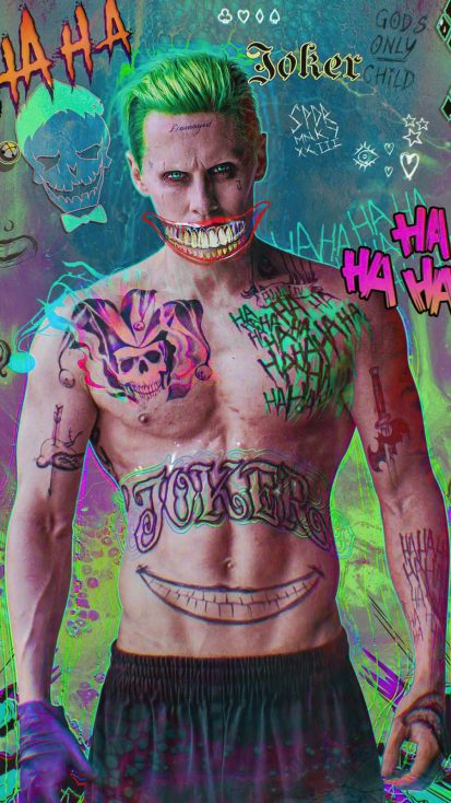 Jared Leto Joker - Iphone Wallpapers
