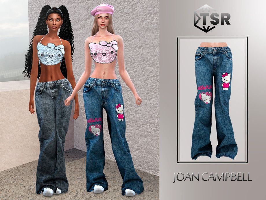 Joan Campbell Beauty's JCB Baggy Jeans
