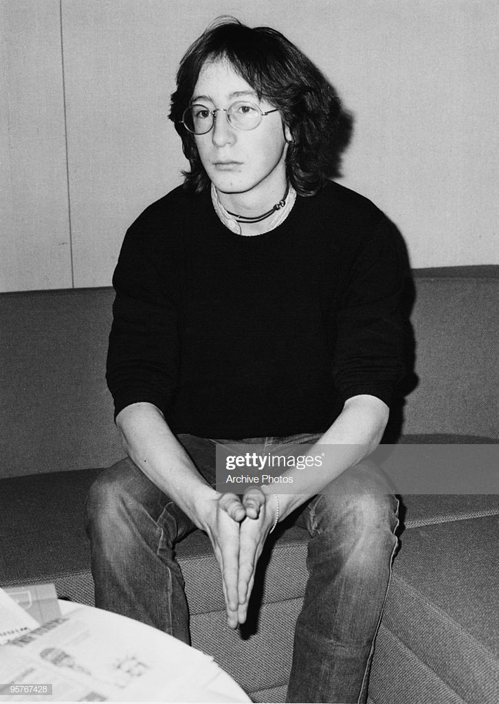 Julian Lennon, Eldest Son Of Former Beatle John, At Heathrow Airport,...