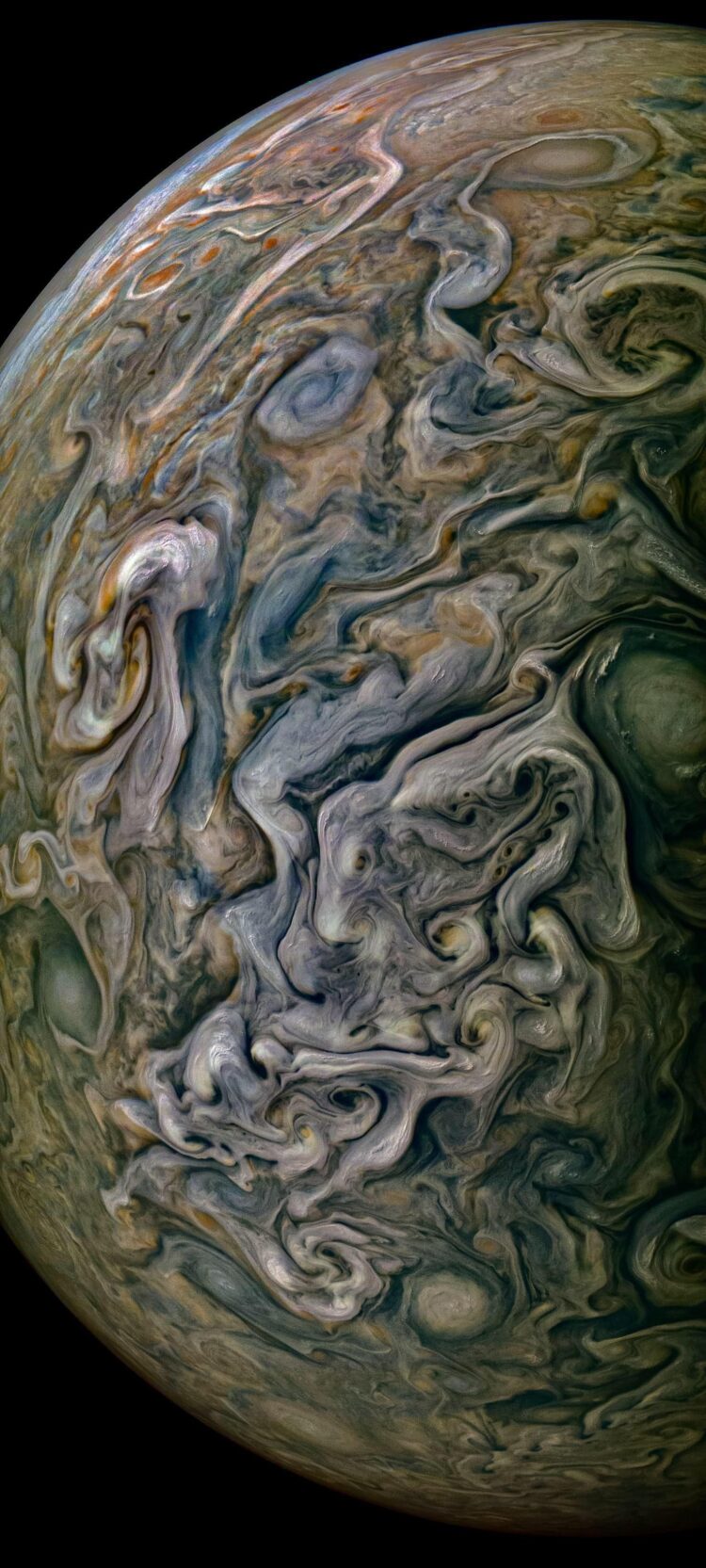 Jupiter Photographed By Nasa’s Juno Spacecraft