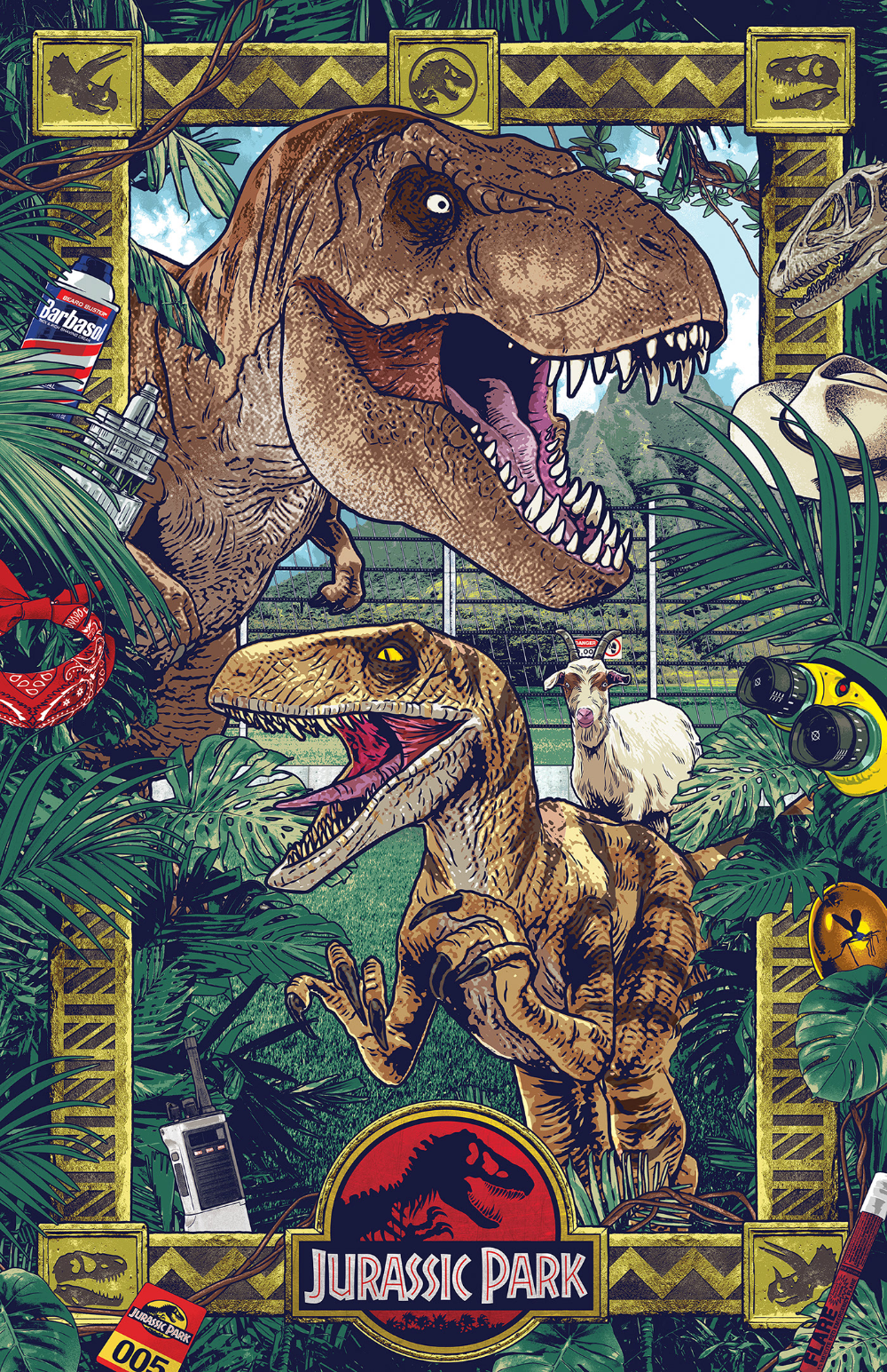 Jurassic Park Franchise CP Style Guide 2021