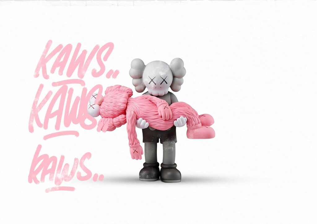 Kaws Paint Posters