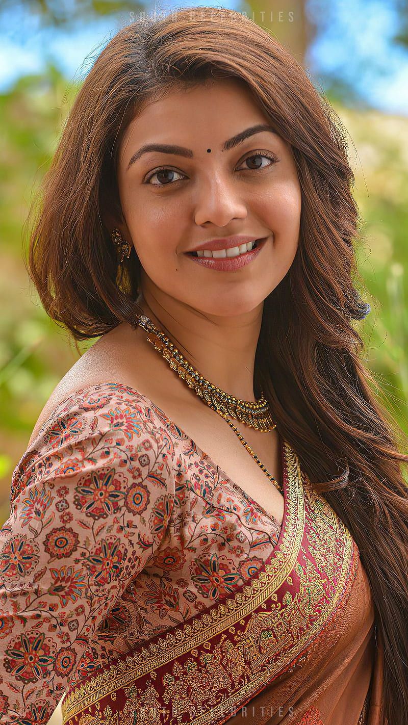Kajal Agarwal, seductive, telugu actress, HD phone wallpaper