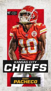 Kansas City Chiefs ,, Isiah Pacheco ,, NFL HD Wallpaper