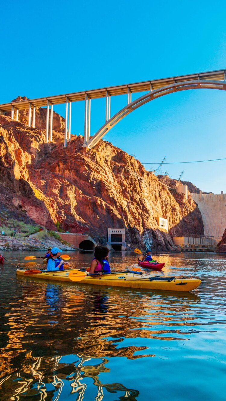 Kayak Tour Through The Beautiful Hoover Dam