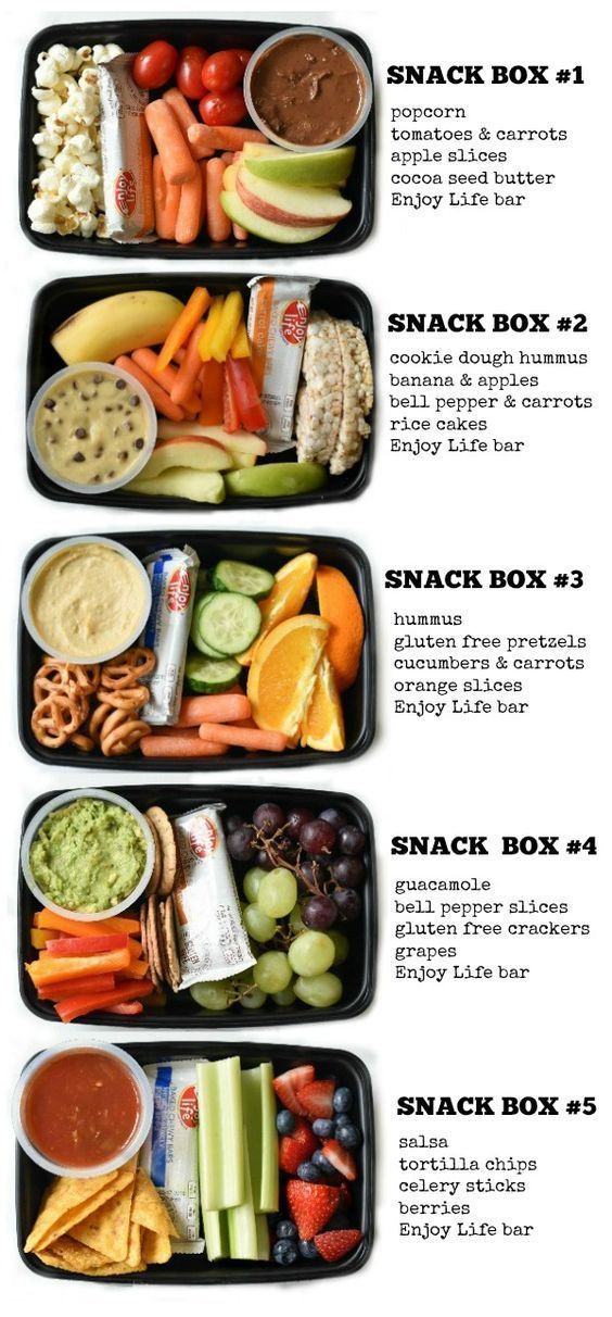 Kids Snack Bento Boxes - Fork And Beans