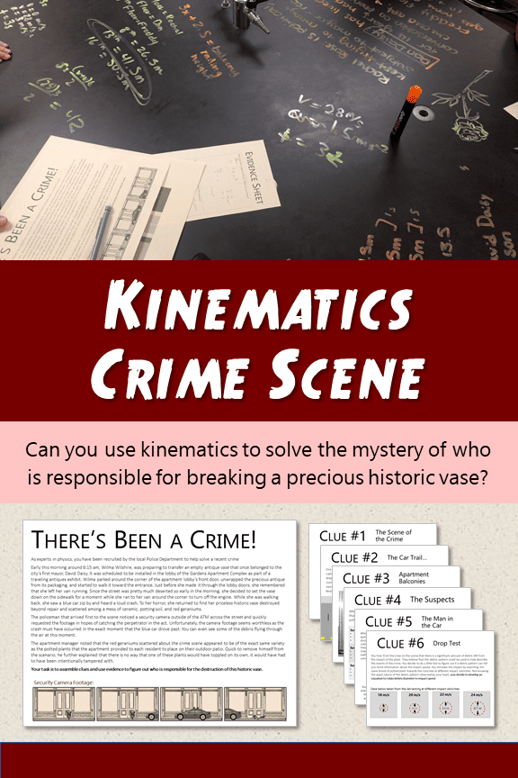 Kinematics Crime Scene