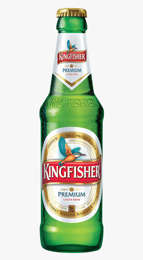 Kingfisher Beer Bottle Png Transparent Png Transparent Png Image