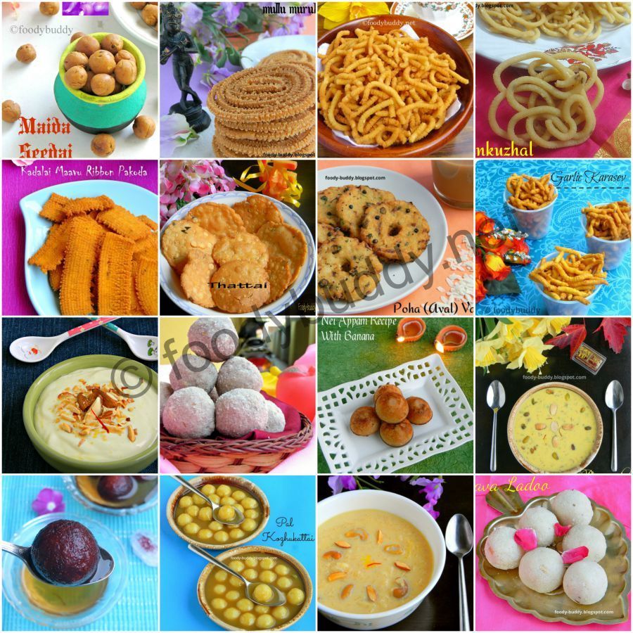 Krishna Jayanthi Recipes 2016 / Gokulashtami Recipes - FoodyBuddy