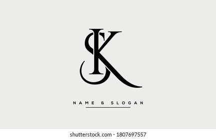 Ks Sk K S Letters Abstract Stock Vector (Royalty Free) 1807697557 | Shutterstock