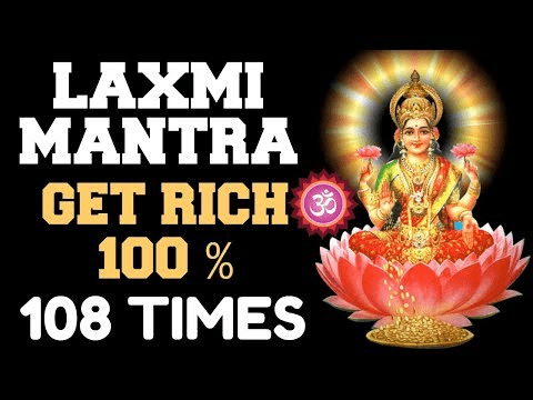 Laxmi Mantra : *100% Results*  Boost Finances Fast : Get Promoted: 108 Times : G