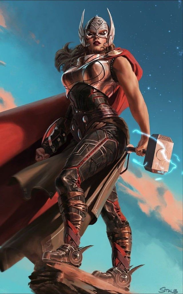 Lady Thor (Jane Foster) By John Staub
