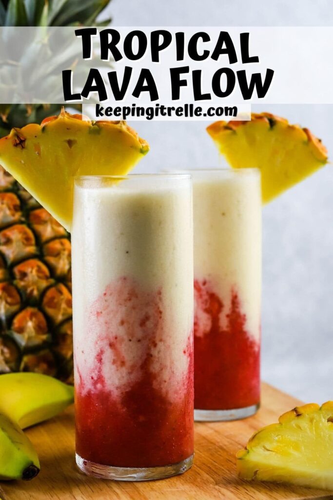 Lava Flow Drink Recipe Images