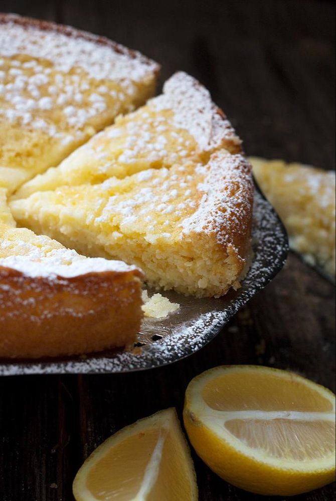 Lemon Cream Butter Cake - Seasons and Suppers
