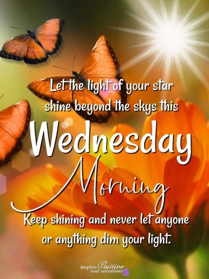 Let The Light Of Your Star Shine Beyond The Sky This Wednesday Morning