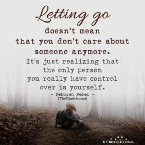 Letting Go Doesn’t Mean That You Don’t Care HD Wallpaper