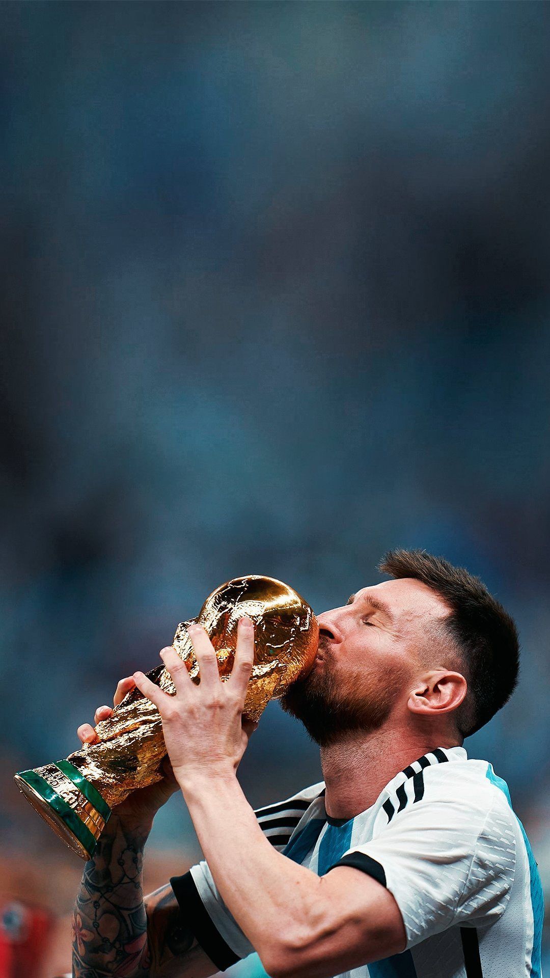 Lionel Messi Argentina FIFA World Cup Champion 2022