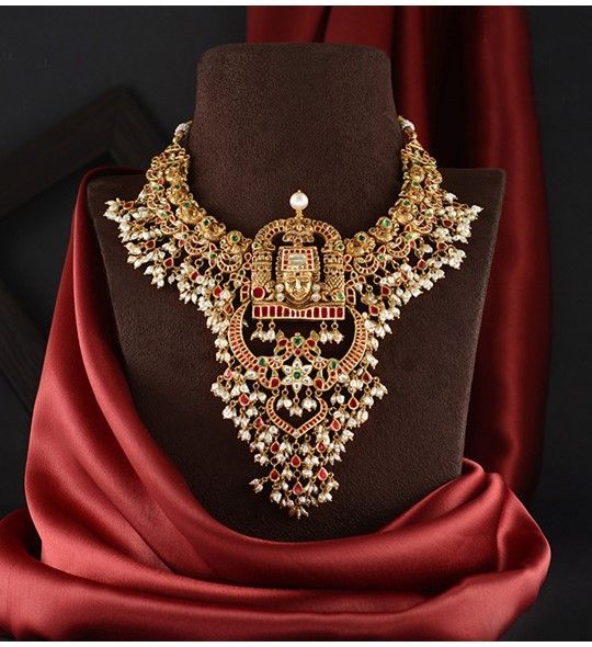Lord Balaji Gold Necklace