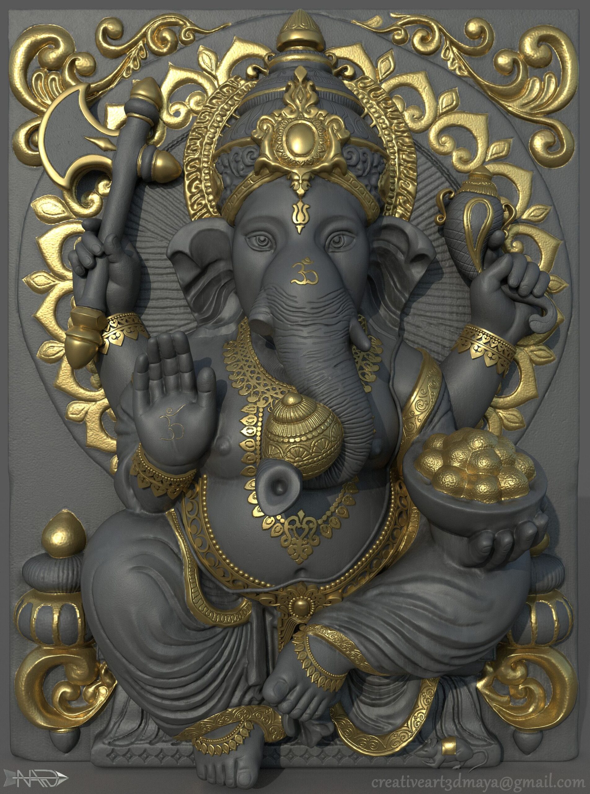 Lord Ganesha., nageswarao vaali HD Wallpaper