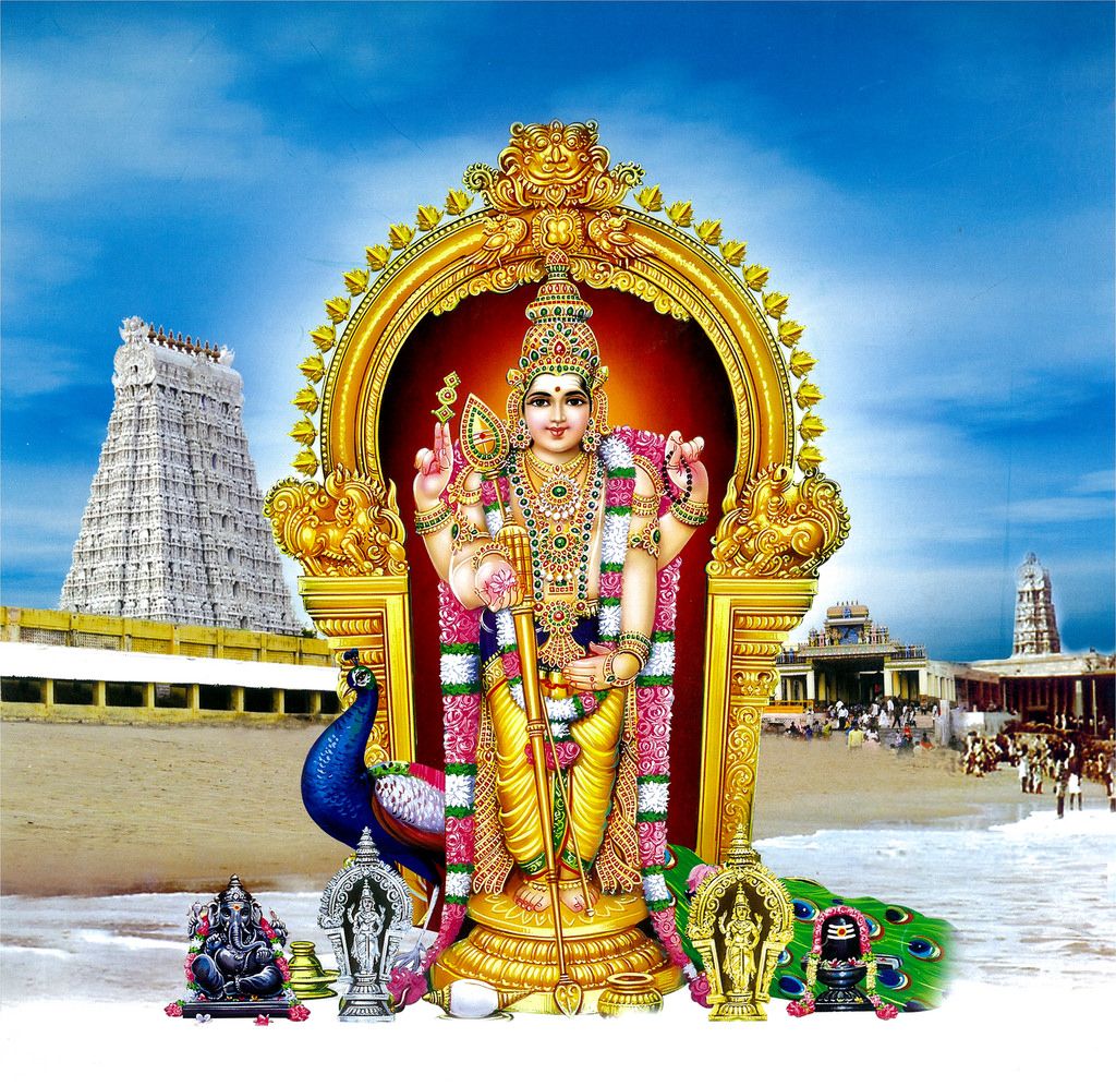Lord Thiruchendur Murugan Hd Images & Wallpapers - Tiruchendur Murugan Images Hd