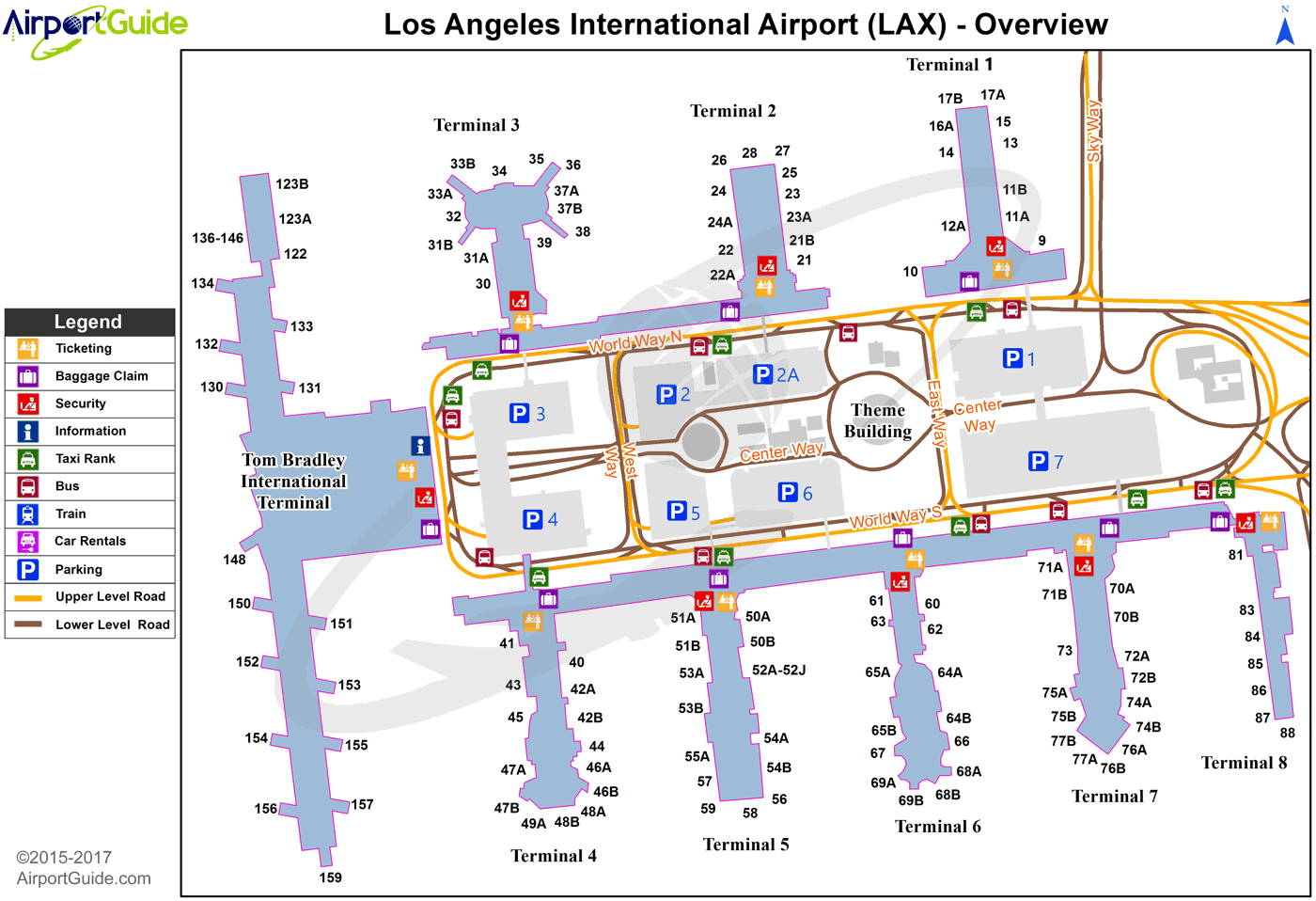 Los Angeles International Airport - KLAX - LAX - Airport Guide