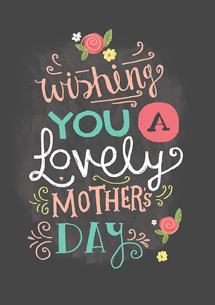 M,S Mother’s Day Card HD Wallpaper
