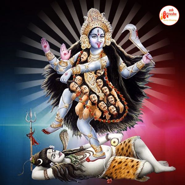 Maa Kali - One of the nine forms of Shakti