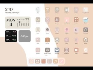Make your iPad aesthetic , FREE ICONS INCLUDED Images