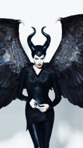 Maleficent, Angelina Jolie, witch, wings, movie, 720×1280 HD Wallpaper