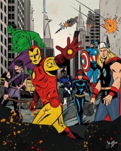 Marvel’s The Avengers, by @john,black HD Wallpaper