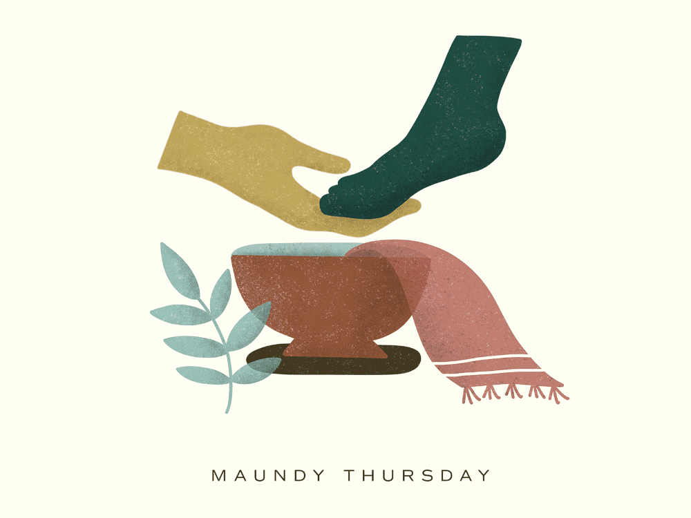 Maundy Thursday- Jesus Washing Feet