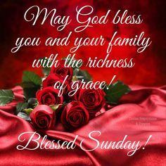 May God Bless You And Your Family With The Richness Of GraceHD Wallpaper