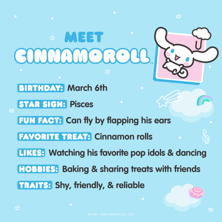Meet Cinnamoroll!