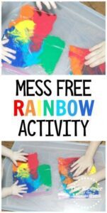 Mess Free Rainbow Activity for Babies, Toddlers, , Preschoolers HD Wallpaper