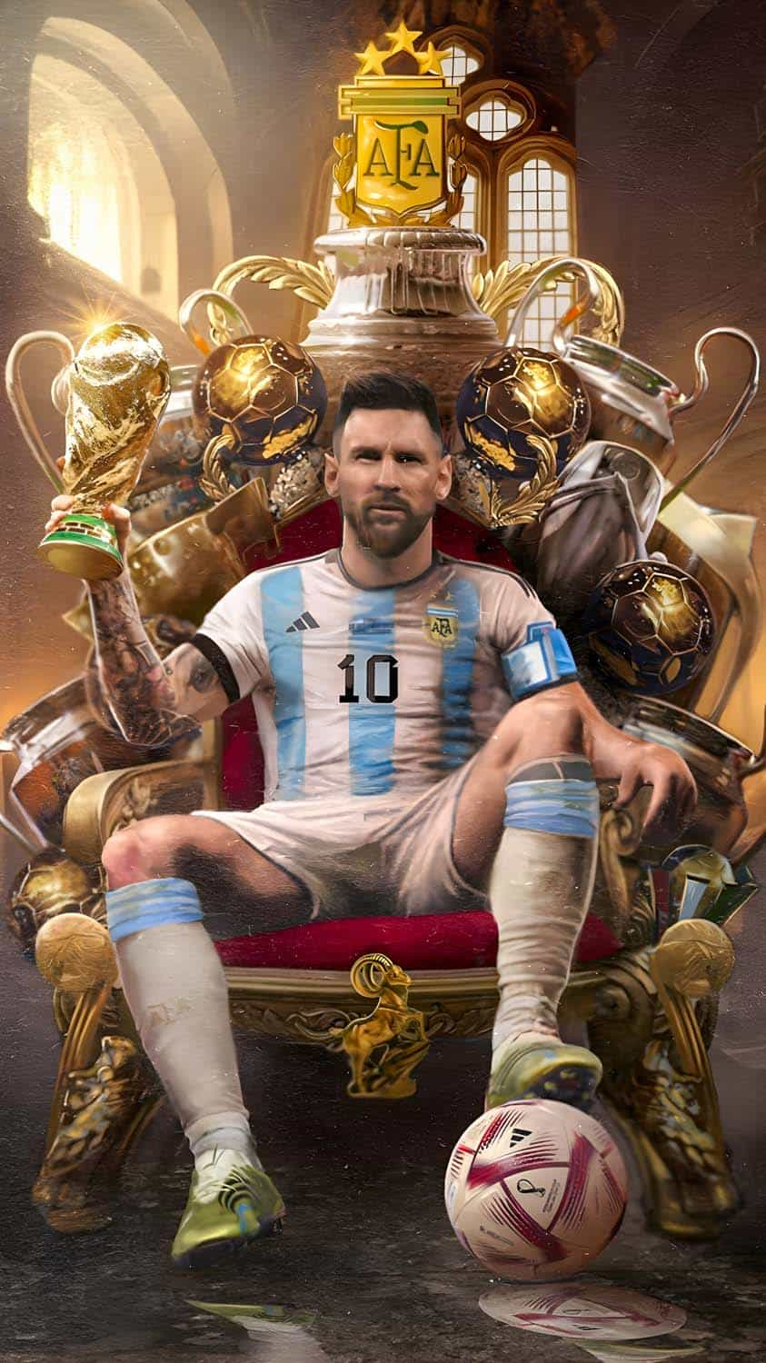 Messi Football King IPhone Wallpaper HD - IPhone Wallpapers