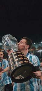 Messi campeón HD Wallpaper