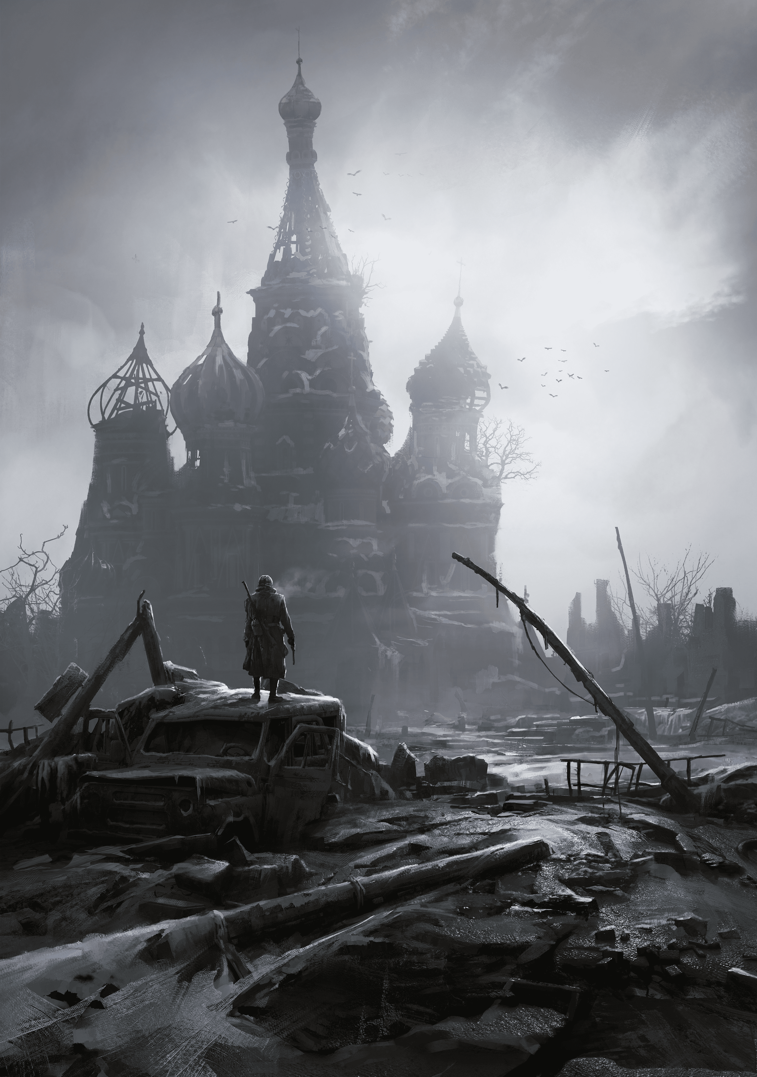 Metro 2033 illustration, Sergey Vasnev