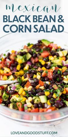 Mexican Black Bean and Corn Salad HD Wallpaper