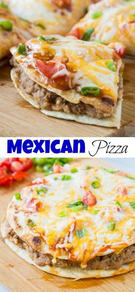 Mexican Pizza Recipe Taco Bell Copycat Dinners Dishes And