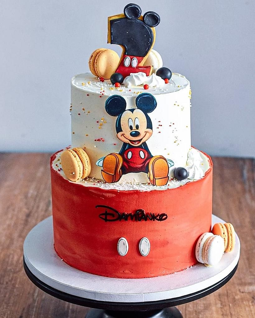 Mickey Mouse cake HD Wallpaper